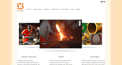 Desktop Screenshot of extrativametalurgia.com.br